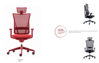 Chaises de bureau de haute qualité, chaises de bureau à dossier haut, chaises ergonomiques pour ordinateur, chaises de jeu en mesh