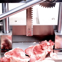 Machine manuelle de découpe de viande et d'os pour animaux poulet agneau cochon poisson os vente en gros