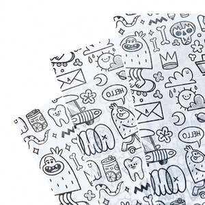 Papel de Envolver Ropa de 17g Resistente a la Humedad, Recubierto de Cera por una Cara, con Impresión de Logotipo Personalizado y Contenido Colorido - Product Image 4