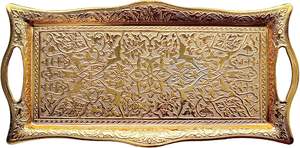 ถาดอลูมิเนียมเกรดสูงเป็นมิตรกับสิ่งแวดล้อมถาดเสิร์ฟเอนกประสงค์ขัดเงาสำหรับอุปกรณ์เสริมที่ใช้งานได้และมีสไตล์ - Product Image 3