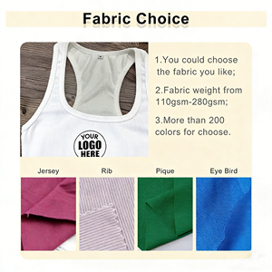 Fabricante OEM, Logotipo Personalizado, Chaleco Deportivo Ajustado, Ropa de Gimnasio, Top sin Mangas de Algodón Acanalado, Sexy, para Mujer, Top Básico - Product Image 4