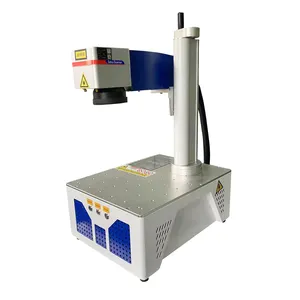 2024 máquina de corte a laser de fibra de alta precisão, mini máquina portátil de mesa de metal e plástico, 20w, 30w, para joias, fibra