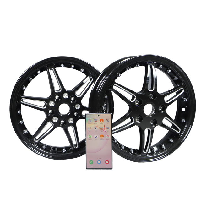 CNC casting Aluminum Front Rear Wheels Rim for Vespa Sprint Primavera 300CC Wheel