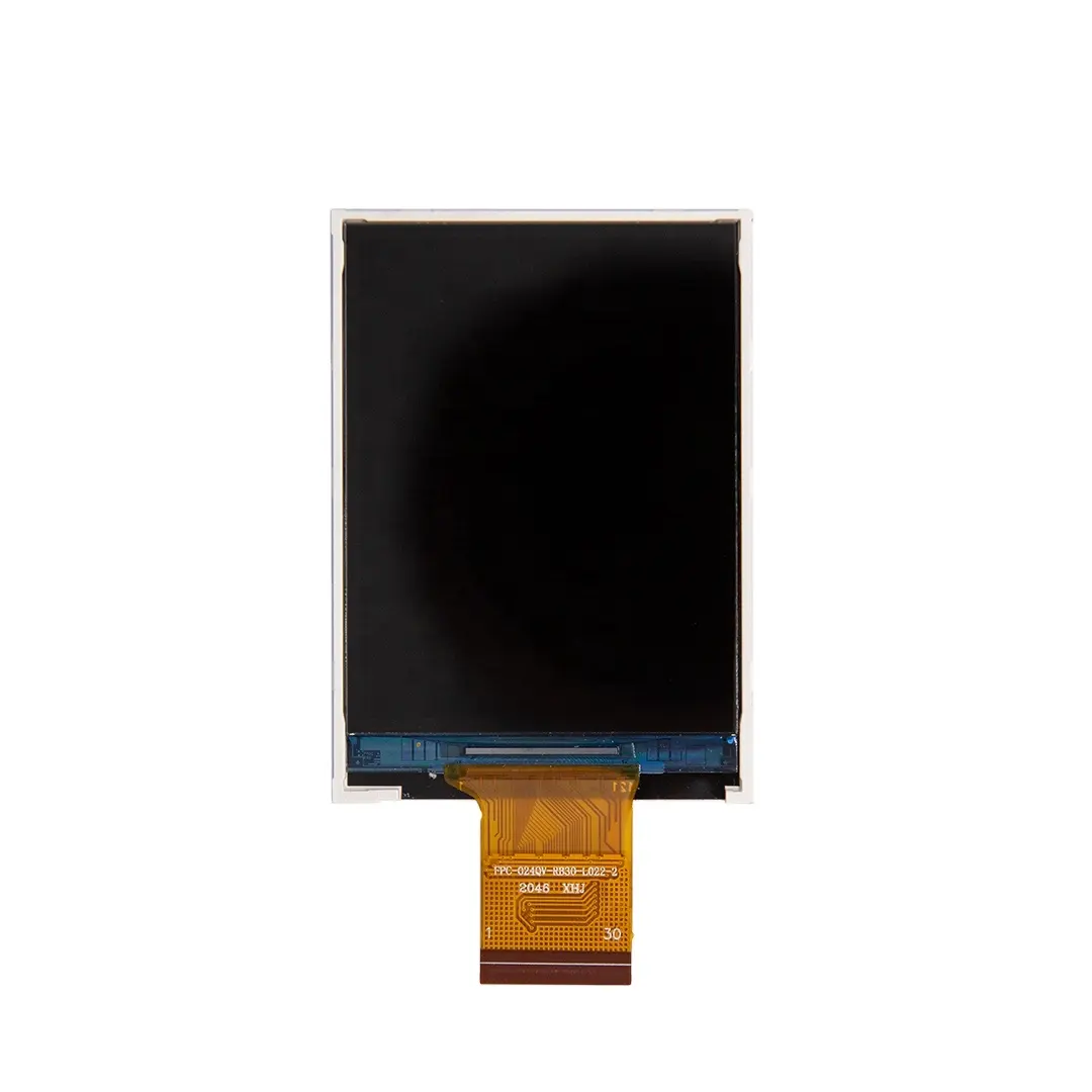 कस्टम एलसीडी स्क्रीन 2.4 इंच का डिस्प्ले 240*320 एमसीयू के लिए 30 पिन छोटे एलसीडी स्क्रीन 2.4 इंच TFT एलसीडी हाथ में उपकरणों