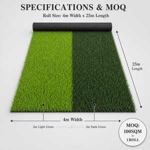 Gazon <span class=keywords><strong>synthétique</strong></span> professionnel pour terrains de football, gazon artificiel pour sports de plein air - Product Image 2