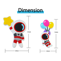 Aimants de réfrigérateur en PVC découpés à la forme de fruits 3D mignons et écologiques, aimants décoratifs pour réfrigérateur en caoutchouc souple, design personnalisé