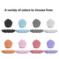 Support de clavier en mousse à mémoire de forme en silicone, doux et confortable, motif nuage mignon, tapis de bureau créatif pour filles, antidérapant, grande et petite taille