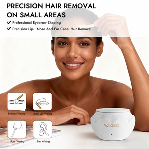 Mini Precision Wax Warmer for Eyebrow, Lip, Nose and Ear Hair Removal in Home or Professional Beauty Salons - Product Image 1