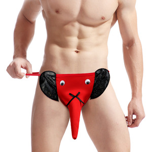 Culotte confortable pour homme Sous-vêtements <span class=keywords><strong>sexy</strong></span> pour homme de Noël Lingerie respirante taille basse String - Product Image 2