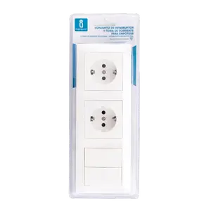 Combinazione di interruttori con molteplici configurazioni e regolazione della intensità, ideale per controllare l'illuminazione e gli apparecchiature - Product Image 3