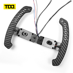 Palettes de changement de vitesse magnétiques en fibre de carbone TDD LED pour Toyota Camry GR Corolla Yaris GR Avalon Rav4 Highlander - Product Image 2