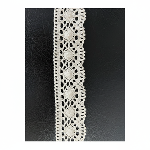 10 Meter Cotton Kopanaki Coconut <b>Lace</b> Fabric Premium for Crafting and Decorative Purposes Cottoncloth - Product Image 2