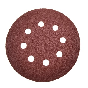 Disco de areia de 125mm 5 polegadas, 8 furos, ferramentas abrasivas, gancho-loop, preço de fábrica, papel de areia - Product Image 2