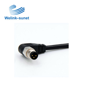 M8防水IP67 <span class=keywords><strong>2</strong></span>/3/4/5/6/8/12pin Linksunet母公线定制加工设备线束 - Product Image 2