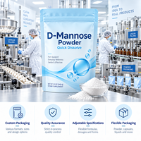 Poudre de D-Mannose Végétalienne en Gros pour Adultes, Dissolution Rapide, 340g, Soutien à la Santé des Voies Urinaires, Complément Alimentaire en Vrac