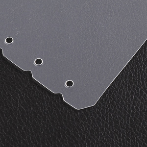 <strong>A4</strong> A5 A6 A7 B5 Transparent Matte <strong>Pp</strong> Plastic File <strong>Divider</strong> Cheap Classic Thick <strong>PP</strong> Binder Planner Notebook <strong>Index</strong> <strong>Divider</strong> - Product Image 4