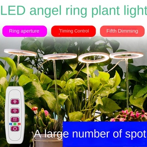 Lámpara LED para Cultivo <span class=keywords><strong>de</strong></span> <span class=keywords><strong>Plantas</strong></span> Angel Ring, USB 5V, Espectro Completo con Temporizador con Cable, para Suculentas <span class=keywords><strong>de</strong></span> Interior, Plántulas, Jardinería en el Hogar - Product Image 5