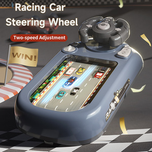 Jeu <span class=keywords><strong>de</strong></span> bureau éducatif en plastique pour enfants, volant musical électrique, simulation interactive <span class=keywords><strong>de</strong></span> piste <span class=keywords><strong>de</strong></span> <span class=keywords><strong>course</strong></span>, jouets d'aventure automobile - Product Image 2