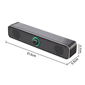 Loa thanh di động USB chất lượng cao chuyên nghiệp 2025, tích hợp Bluetooth, đèn RGB, subwoofer, âm thanh hai chiều 5W dành cho chơi game - Product Image 3
