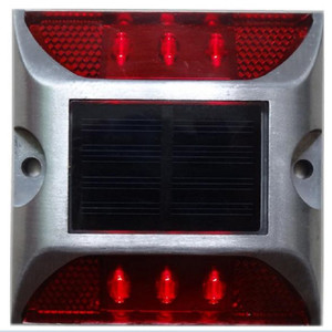 Trắng scintillation Led giao thông cảnh báo sản phẩm ngoài trời nhôm năng lượng mặt trời đường nhấp nháy Stud chỉ số làm bằng nhựa - Product Image 2