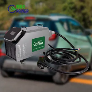 Proveedor inteligente OCPP IP44 Vehículo eléctrico CCS 20Kw Estación de carga rápida Ev Cargador portátil DC Ev