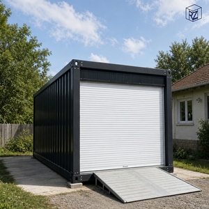 Vorgefertigte Modulare Container-Garage Stahlkonstruktion Wasserdicht für Auto-Lagerung Werkstatt Heim Hinterhof OEM Ray-Zen - Product Image 1