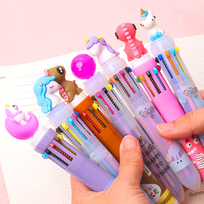 4 stuks Panda Gelpennen Set Leuke Cartoon 0,5 mm Balpen Zwarte Kleur Inkt voor Schrijven Kantoor School kopen vanaf een prijs van 11