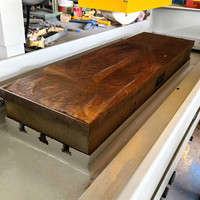 Machine de rectification de surface CNC M7150 avec PLC et moteur, haute productivité, 380V 5.5kW, rugosité de surface 0.63m