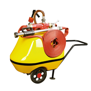 Carrello Mobile per Estintore a Schiuma da 150L, Estintore su Ruote, Estintori Montati su Carrello - Product Image 2
