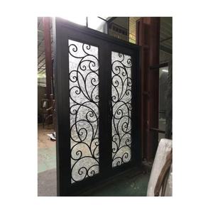 Portes extérieures en acier forgé d'occasion à vendre à coupure thermique - Product Image 1