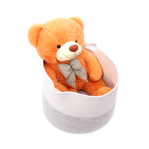 Mayorista de Casa Grande de cuerda de algodón caja de almacenamiento cesta tejida - Product Image 1