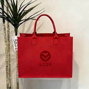 Sacs fourre-tout en feutre écologiques personnalisés avec logo, vente en gros, sac à main pour femmes, sac de shopping pour femme, sac à main en feutre pour femmes - Product Image 5