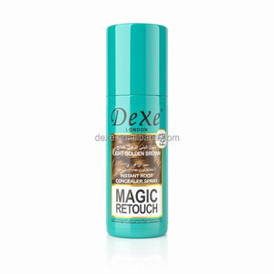 DEXE Instant Root Cover up <span class=keywords><strong>Spray</strong></span> Black Brown Hair Root Retoque <span class=keywords><strong>Spray</strong></span> para adelgazar la línea del cabello y el corrector de raíces del cabello Original - Product Image 3