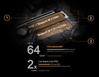 GIGABYTE B650M K AM5 AMD B650 M-ATX 256GB DDR5 2x PCIe 4.0 M.2 Computer Gaming Desktop-Motherboard