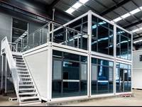 Maison modulaire préfabriquée économique Voros, écologique, en kit, pour maison de vacances et maison d'hôtes