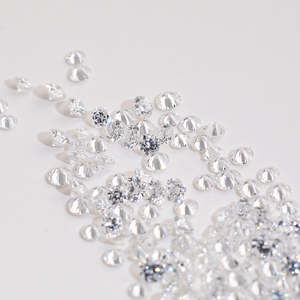 Diamante Sintético Cultivado en Laboratorio, Corte Redondo, Color D, 0.15ct, 3.4mm de Diámetro, Certificado por Terceros, para Joyería - Product Image 4