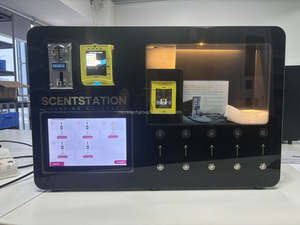 MAKMIK 24 Nenhum Logotipo Transporte Rápido Movable Self-Service Tente Incenso <span class=keywords><strong>Tester</strong></span> Ajustável Spray Perfume Vending Machine - Product Image 2