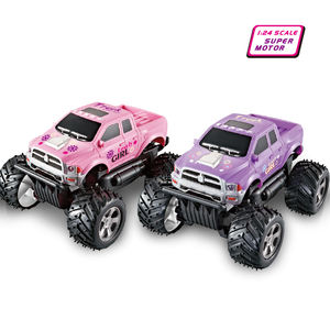 Camion <span class=keywords><strong>Super</strong></span> moteur à 4 canaux, Monster Truck, voiture tout terrain télécommandée, 27mhz, 1:24 - Product Image 3