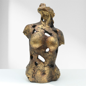 Statue de <span class=keywords><strong>buste</strong></span> féminin, sculpture moderne française, artisanat en résine de luxe léger, ornement pour salon ou bureau, art pop fait main - Product Image 1