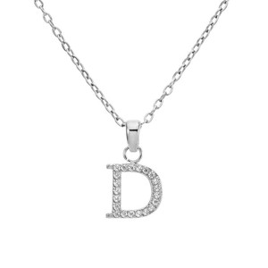 Pronta Consegna All'ingrosso <span class=keywords><strong>Collana</strong></span> con Ciondolo a Lettera <span class=keywords><strong>S</strong></span> in Acciaio Inossidabile 316L con Zircone, Gioielli Europei e Americani di Tendenza, Non si Ossida - Product Image 4