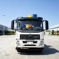 Nouvelle grue montée sur camion de 16 tonnes pour la construction, flèche à 5 sections, système de freinage pneumatique, boîte de vitesses et moteur, hauteur de levage de 21 m