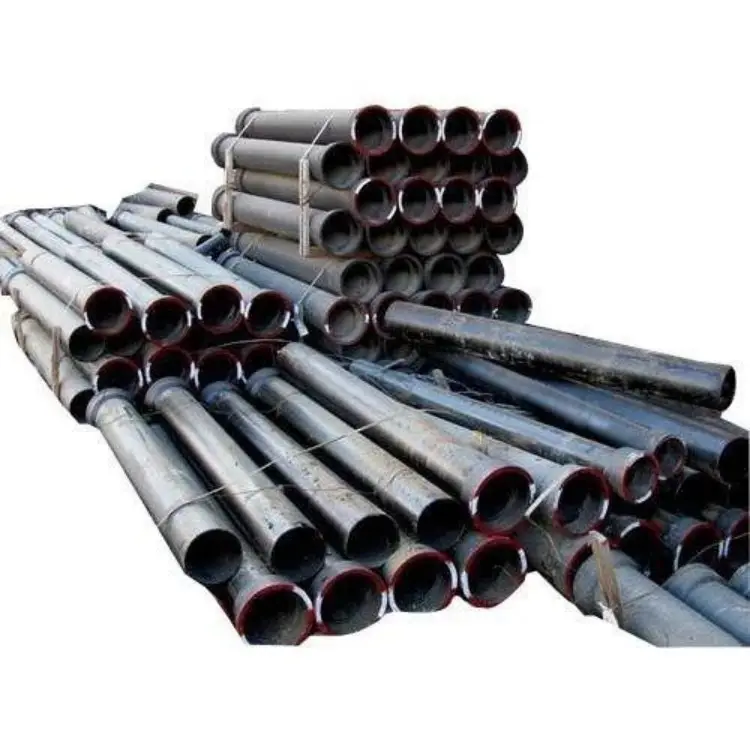 hot sale ISO2531 BS En545 BS En598 BS4772 Ductile Cast Iron Pipes Cutting Round Ductile Iron Pipe Price List