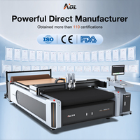 Máquina de Corte CNC AOYOO para la Industria de Procesamiento de Materiales Publicitarios de Tableros de PVC