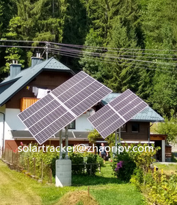 Suiveur <span class=keywords><strong>solaire</strong></span> à double axe à bonne résistance au vent pour <span class=keywords><strong>8</strong></span> <span class=keywords><strong>panneaux</strong></span> solaires - Product Image 3