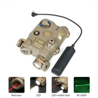 Laser rouge tactique PEQ 15, lumière blanche et laser IR, indicateur laser rouge extérieur, accessoires de chasse
