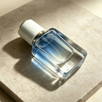 Flacon de parfum de luxe en gros, 30 ml, 50 ml, 100 ml, vaporisateur transparent