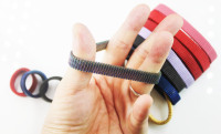 BMZ — BMZ de première qualité, de qualité supérieure Bracelet élastique en forme d'arc-en-ciel, pour hommes, marque de luxe OEM, 17x1CM, à ressort