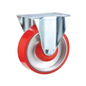 Wholesale Industrial <b>Equipment</b> Caster Wheels Ball Bearing High Quality PU Cast Aluminium 250kg-300kg Load Capacity 100mm/125mm - Product Image 3