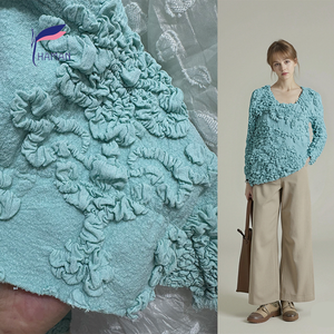 Tela de satén de poliéster arrugado al por mayor, cómoda, suave, transpirable, elástica, transparente, para vestido casual de niña, diseño <span class=keywords><strong>Anomaly</strong></span> - Product Image 6
