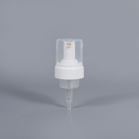 Pompe pulvérisatrice en plastique 42/410 pour bouteilles, anti-déversement, lavage des mains, blanche, MOQ 500 pièces